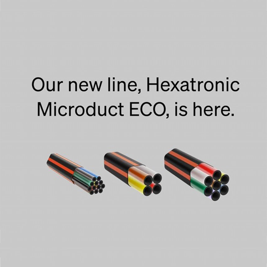 Hexatronic Microduct ECO a new generation developed for the future