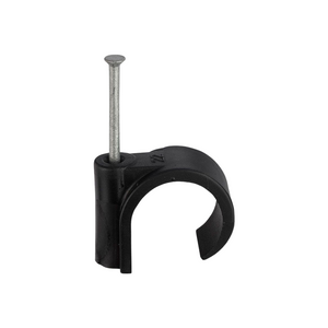 Cable Clips - 16mm - Black (packs of 100)