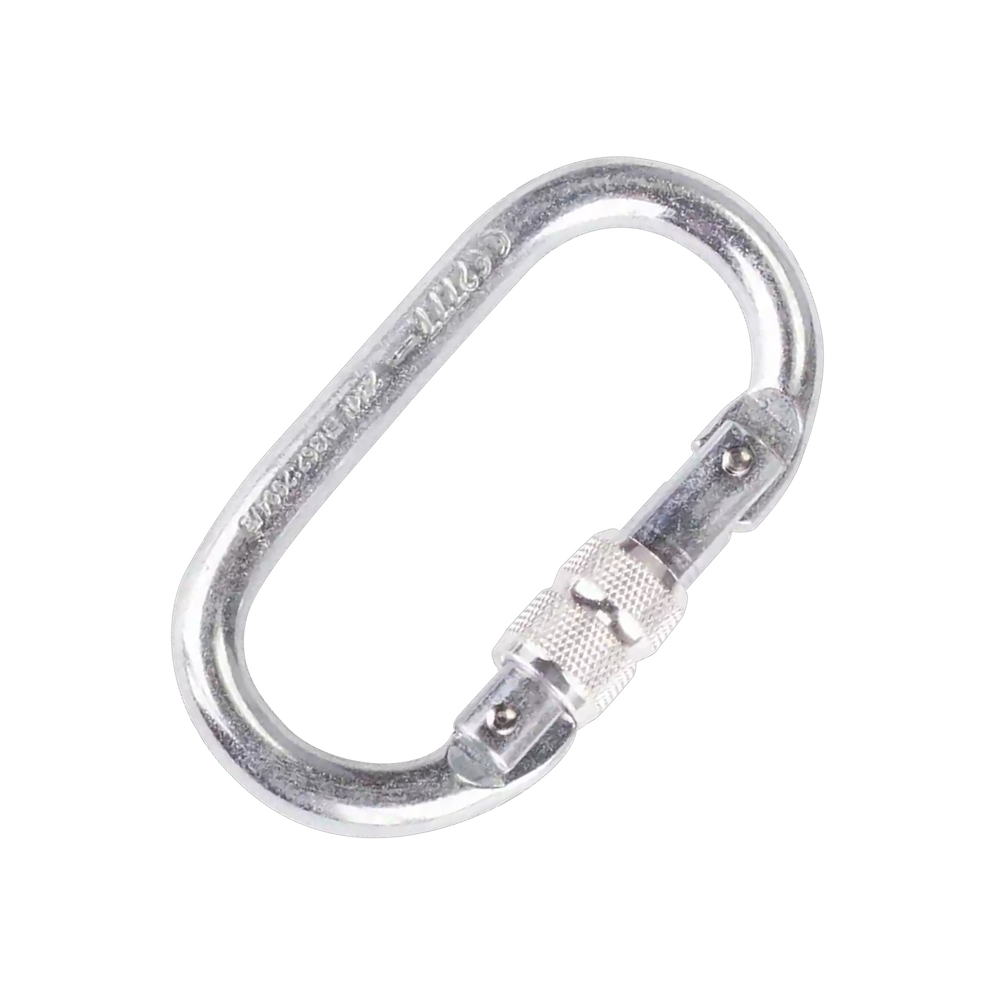 Carabiner for adjustable lanyard