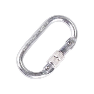 Carabiner for adjustable lanyard