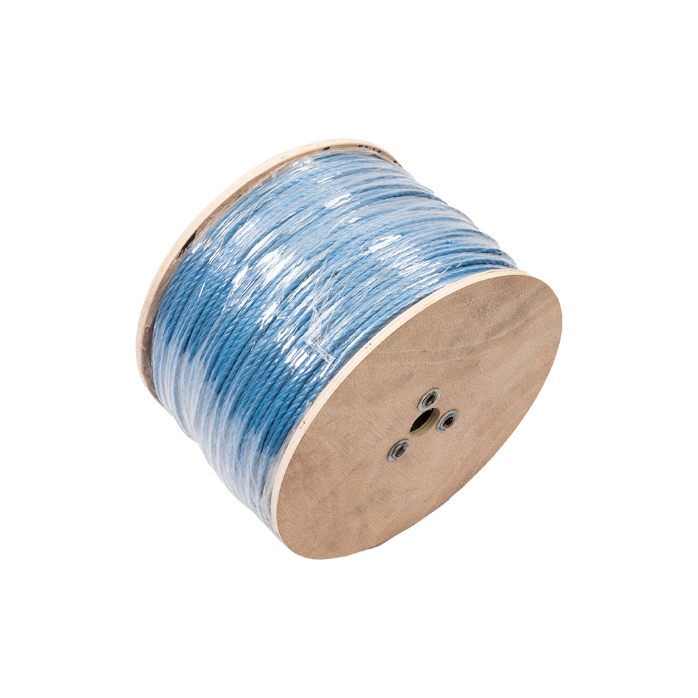 Drawtex Rope Ref Draw Rope 6mm x 500m Drum Blue Polypropylene