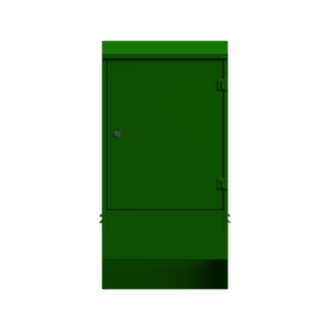 Street Cabinet and Root Assembly - 600x300x925 - Green