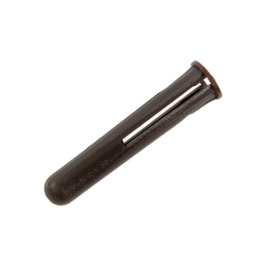 Wall Plugs - 7 x 40 mm - Brown - (Packs of 100)